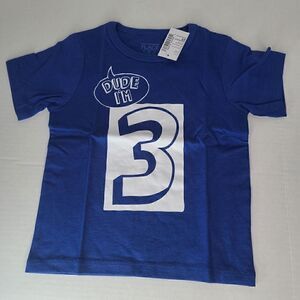 2T Boys 'Dude Im 3' Birthday Tee Party Picture Tee